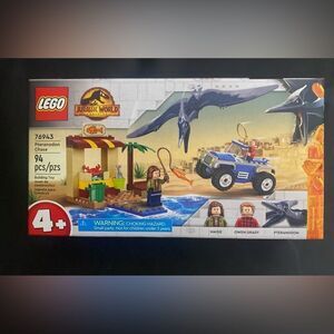 LEGO Jurassic World Pteranodon Chase 76943 Dinosaur Toy Set